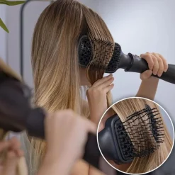 Cepillo de aire Cecotec Bamba CeramicCare 10in1 Styler 3 temperaturas 2 velocidades negro