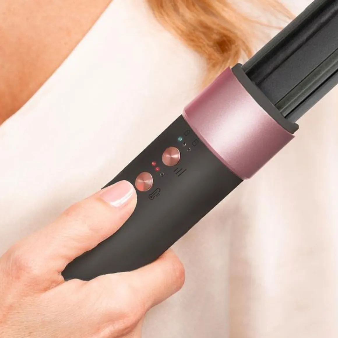 Cepillo de aire Cecotec CeramicCare AirGlam 1400W multifunción 110000 rpm control del calor