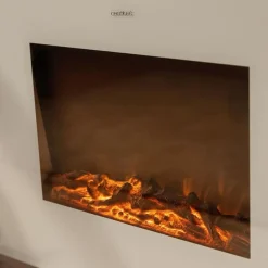 Chimenea eléctrica Cecotec Ready Warm 2710 Design Flames 2000W mando a distancia 26’’ blanco