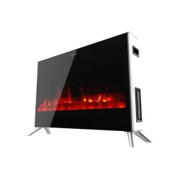 Chimenea eléctrica Cecotec ReadyWarm 7500 3in1 Total Flames 2000W 2 modos negro