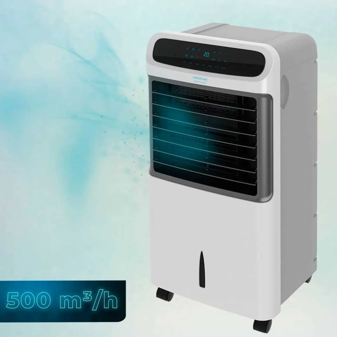 Climatizador de aire portátil Cecotec EnergySilence 5500 Pure Tech 3 en 1 blanco