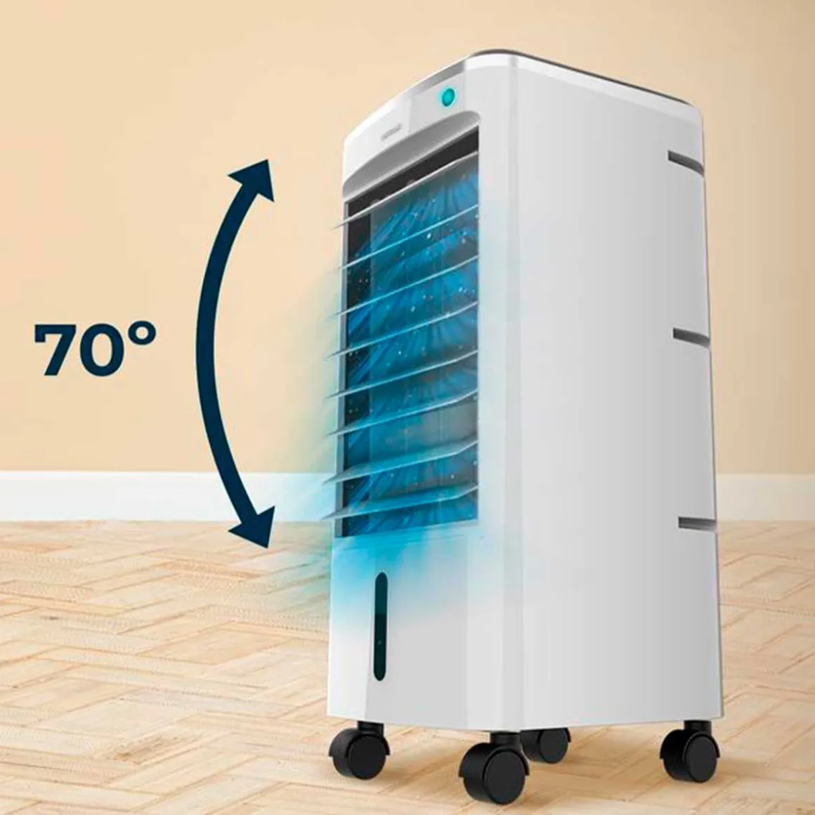 Climatizador evaporativo Cecotec EnergySilence 3500 Cool Compact 65W 3,5L blanco