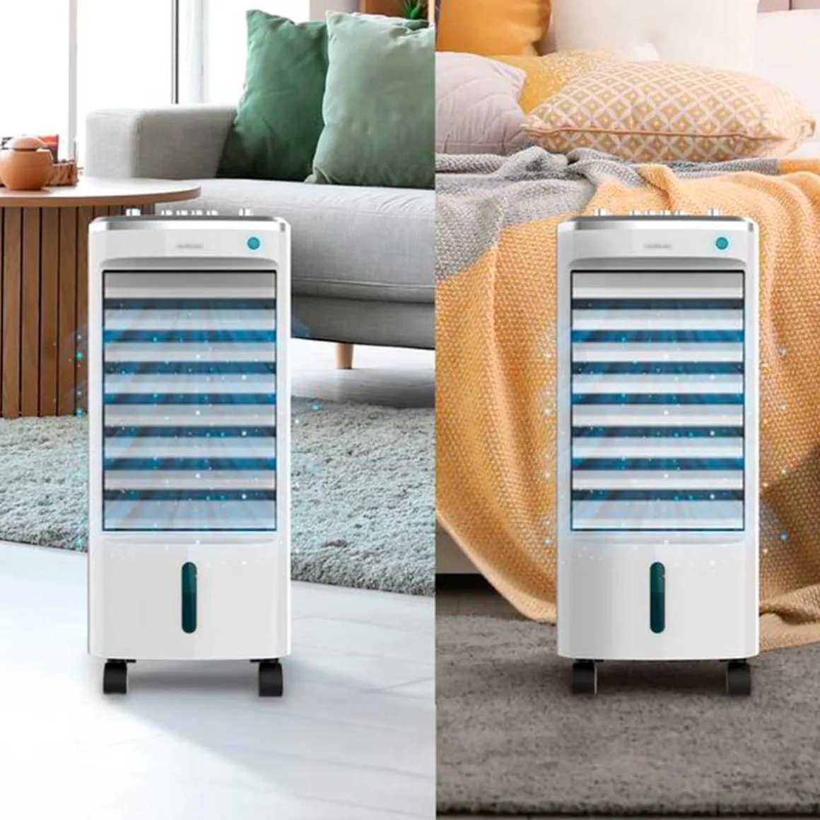 Climatizador evaporativo Cecotec EnergySilence 3500 Cool Compact 65W 3,5L blanco