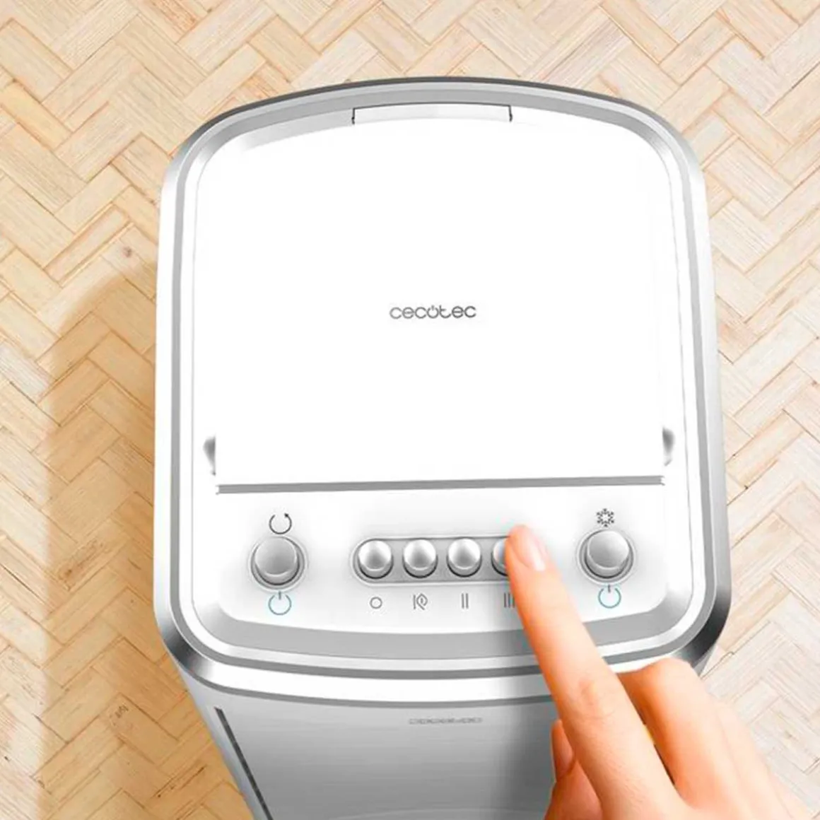 Climatizador evaporativo Cecotec EnergySilence 3500 Cool Compact 65W 3,5L blanco