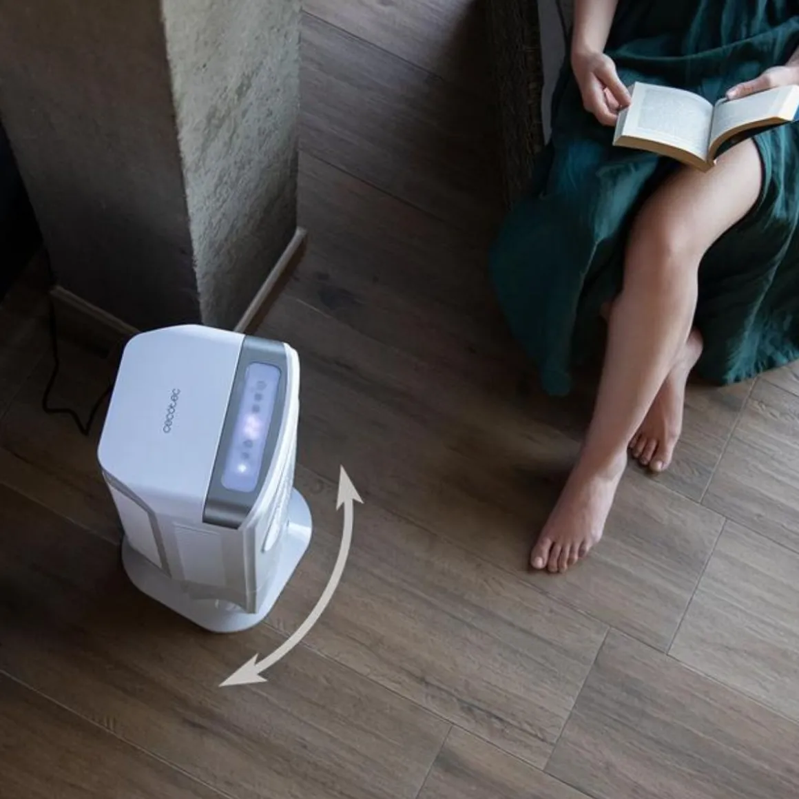 Climatizador evaporativo Cecotec EnergySilence 3500 Cool Compact Smart 65W 3,5L blanco