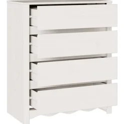 Cómoda Drammen 4 cajones 91x76,5x40 cm