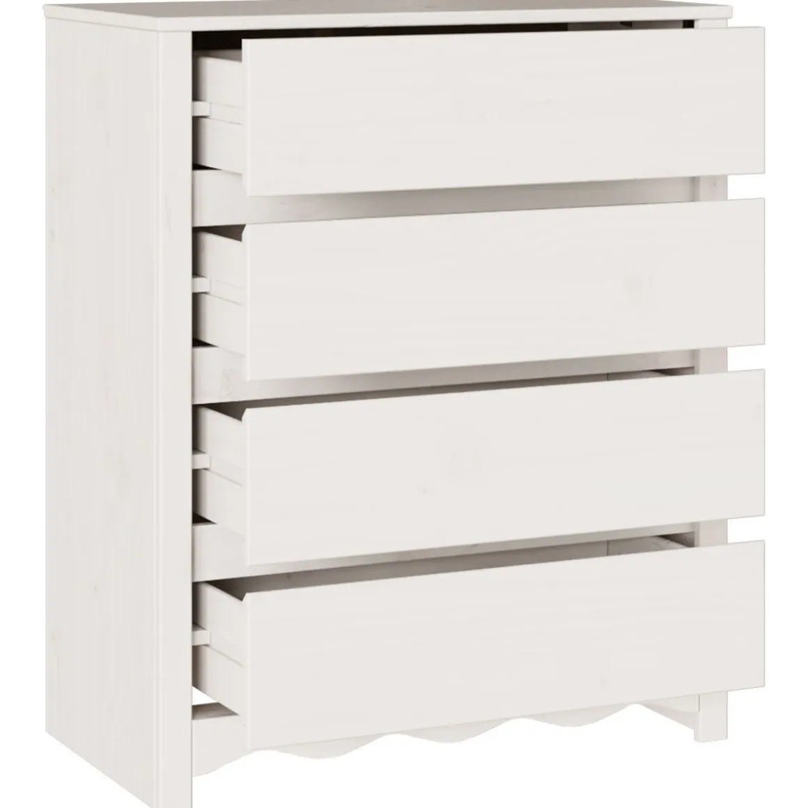 Cómoda Drammen 4 cajones 91x76,5x40 cm