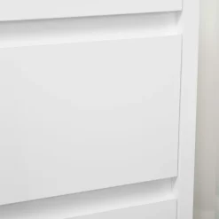 Cómoda Nube Homcom 3 cajones blanco/natural 75x70x37 cm