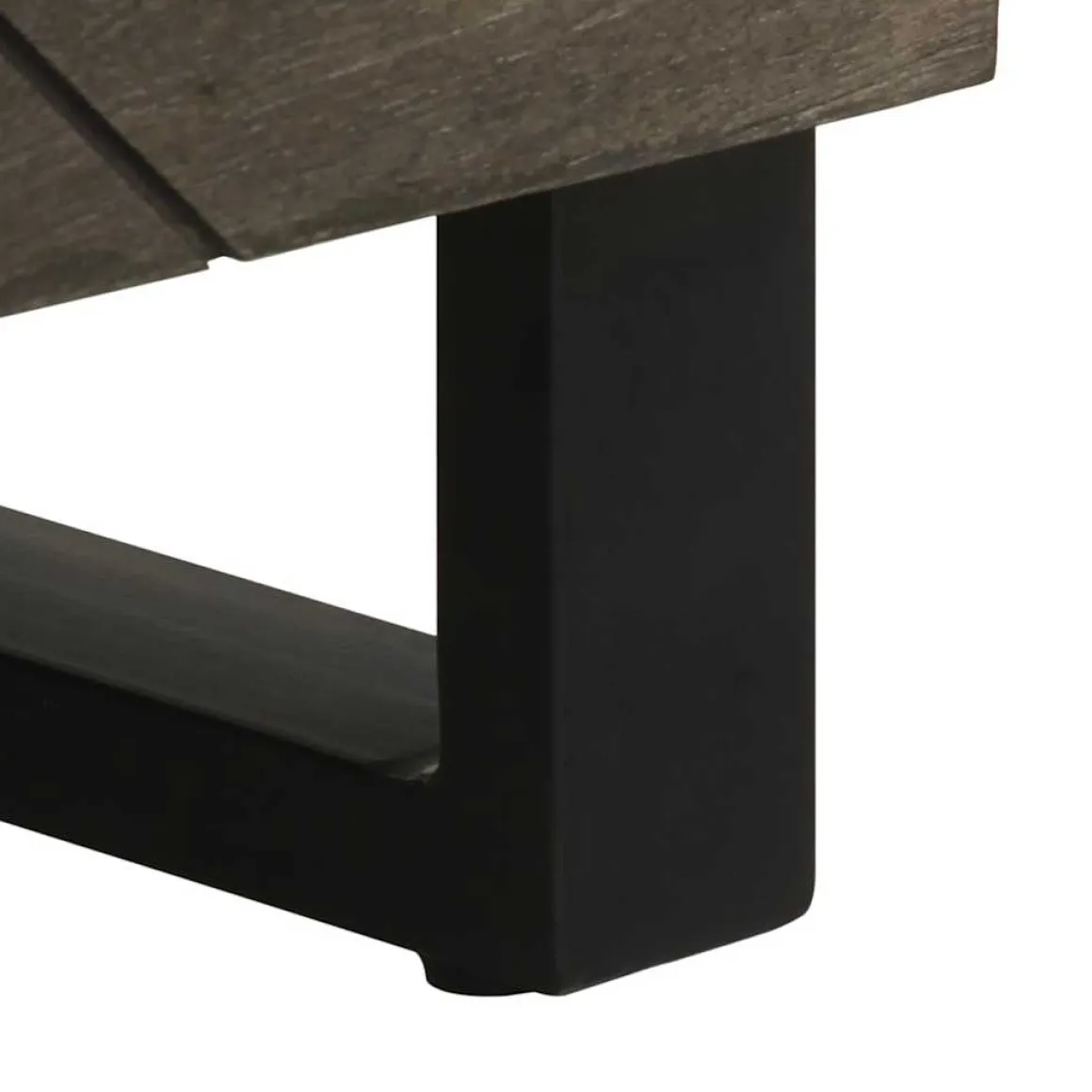 Cómoda Terma 3 cajones marrón oscuro 75x60x33 cm