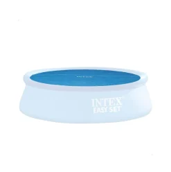 Cobertor circular Intex para piscinas Easy Set/Metal Frame azul Ø457 cm
