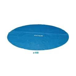 Cobertor circular Intex para piscinas Easy Set/Metal Frame azul Ø457 cm