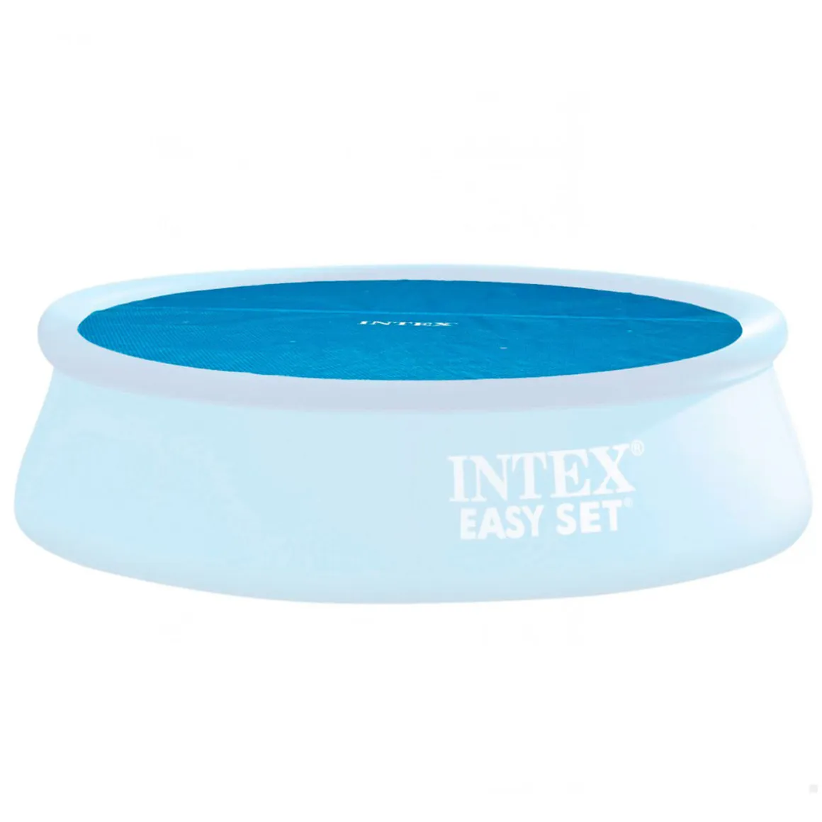 Cobertor circular Intex para piscinas Easy Set/Metal Frame azul Ø366 cm
