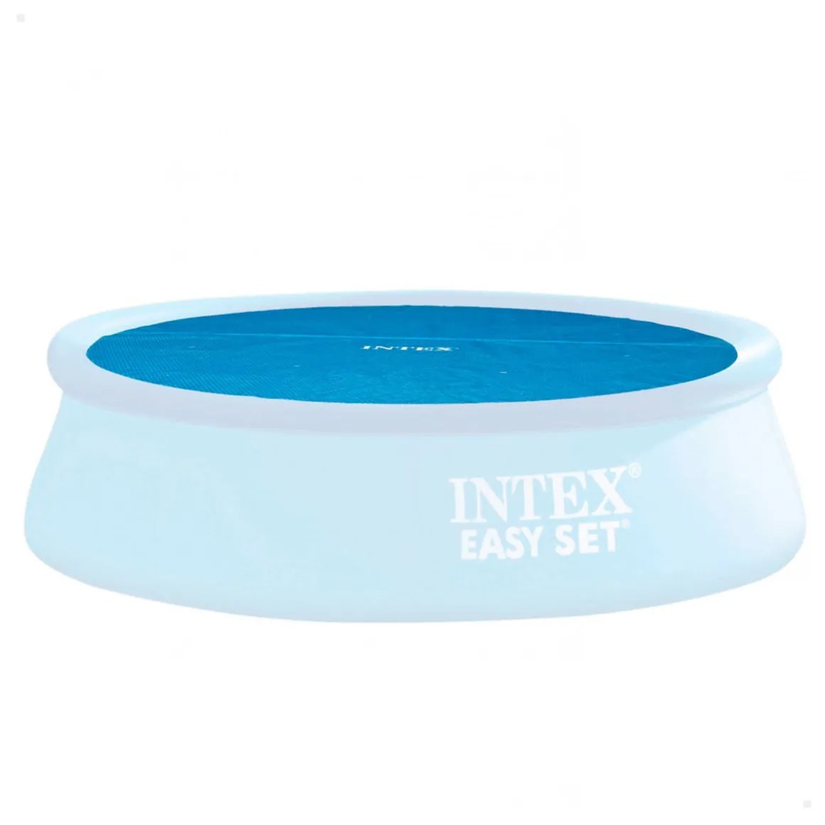 Cobertor circular Intex para piscinas Metal Frame y Easy Set azul Ø290 cm