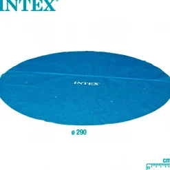 Cobertor circular Intex para piscinas Easy Set/Metal Frame azul Ø305 cm