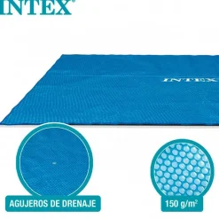 Cobertor para piscina rectangular Intex azul 716x346 cm