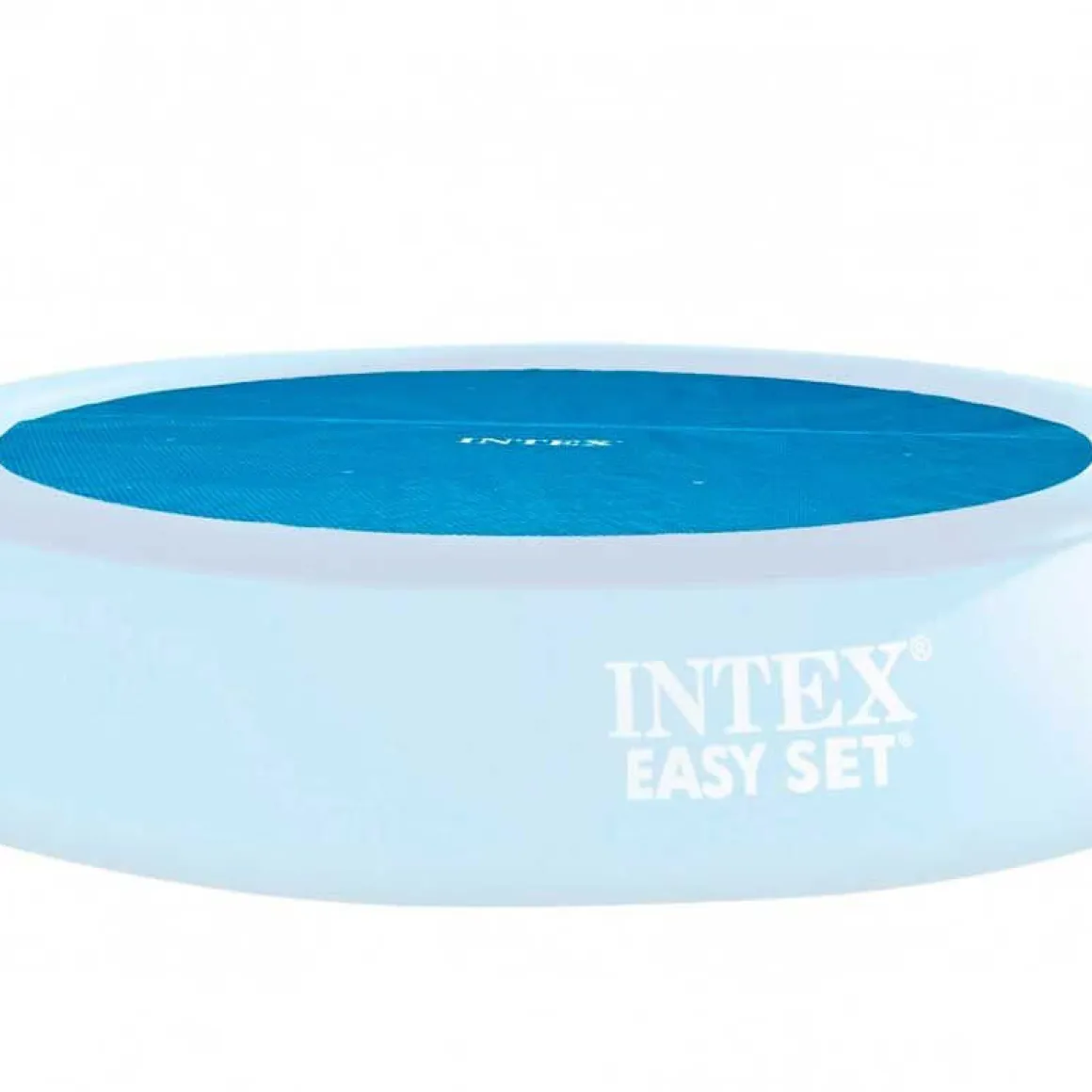 Cobertor solar para piscina Intex redondo azul Ø448 cm