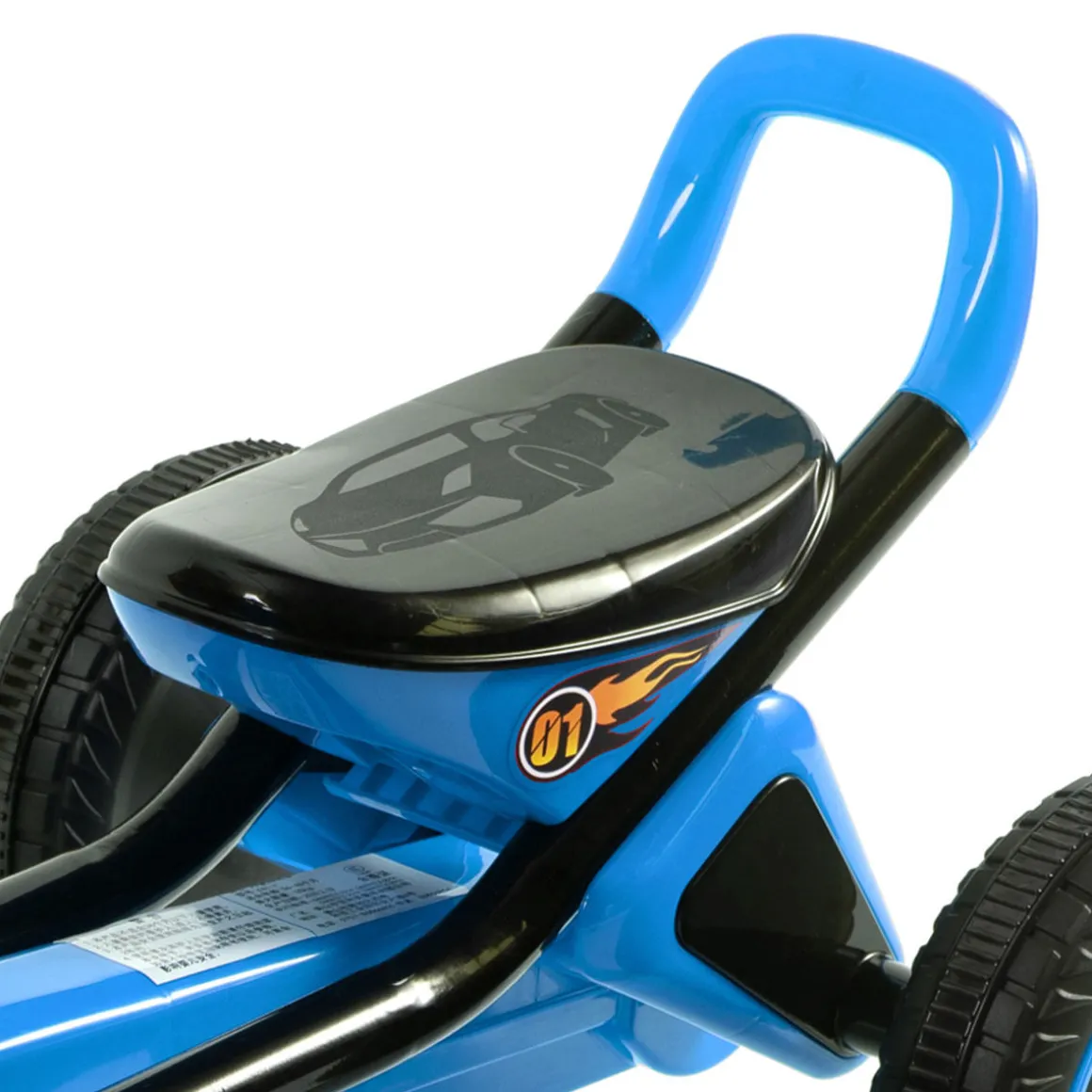 Coche a pedales Go Kart Drift Prinsel 3-6A 48x50x88 cm