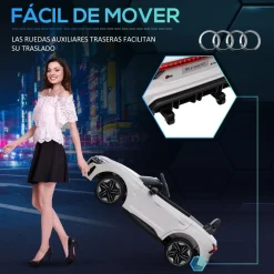 Coche eléctrico Audi RS e-tron GT Homcom con mando +3A 41x103x58 cm