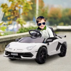 Coche eléctrico infantil Lamborghini Homcom con mando