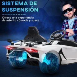 Coche eléctrico infantil Lamborghini Homcom con mando