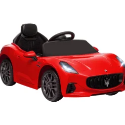 Coche eléctrico infantil Maserati Gran Turismo Folgore Aiyaplay luces LED + bocina + música 43x59x98 cm