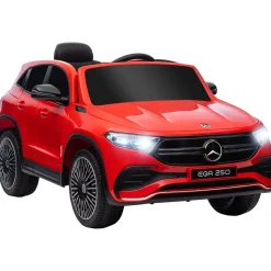 Coche eléctrico infantil Mercedes Benz EQA 12V con mando