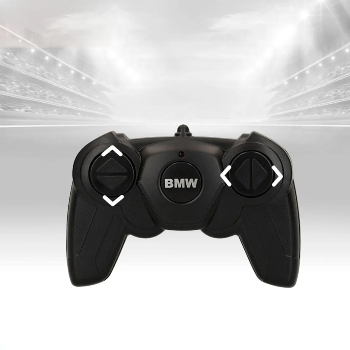 Coche teledirigido BMW M4 CSL Rastar con mando +6A negro 8,5x30x13 cm