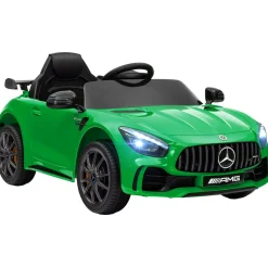 Cochecito eléctrico Mercedes-Benz AMG GTR Aiyaplay mando a distancia + música +3A