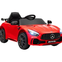 Cochecito eléctrico Mercedes-Benz AMG GTR Aiyaplay mando a distancia + música +3A