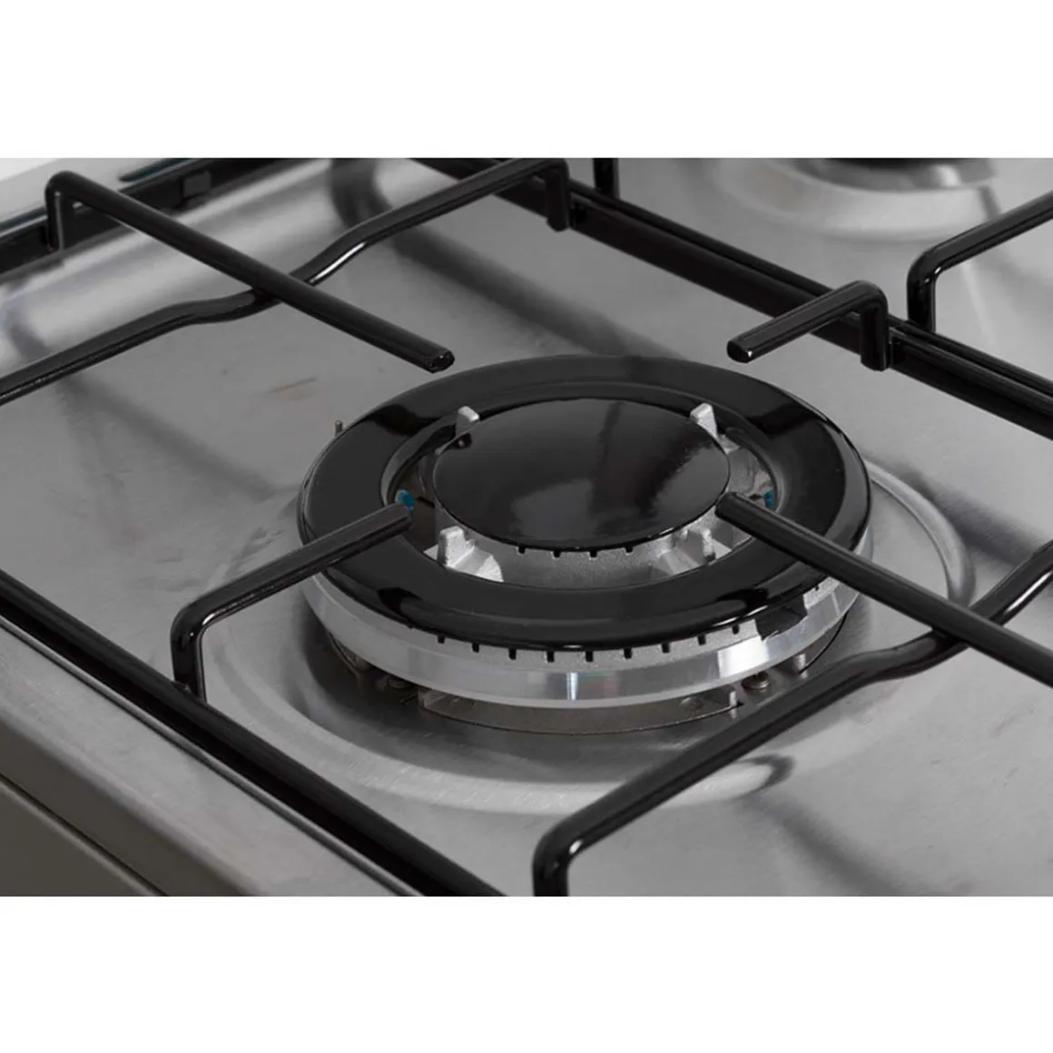 Cocina de gas con horno Infiniton CC57TAC 43L 3 fuegos inox 49 cm