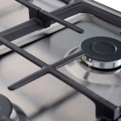 Cocina de gas con horno Infiniton CC9162XPB 5 fogones 60L inox 78x89x60 cm