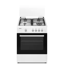 Cocina de gas con horno Infiniton CC60BLE 55L 4 fuegos con tapa blanco 59,8 cm