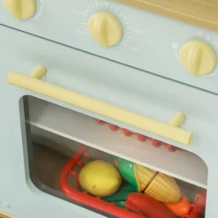 Cocina infantil Maurice Aiyaplay +3A microondas + horno azul 85,2x72x33 cm