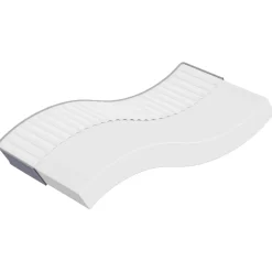 Colchón de espuma Sweet Dreams dureza media blanco 24 cm