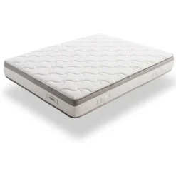 Colchón de muelles ensacados Paradise visco Gel premium blanco 27 cm