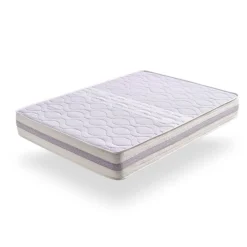 Colchón Dream Aloe Vera Matris viscoelástica núcleo High Density HR morado