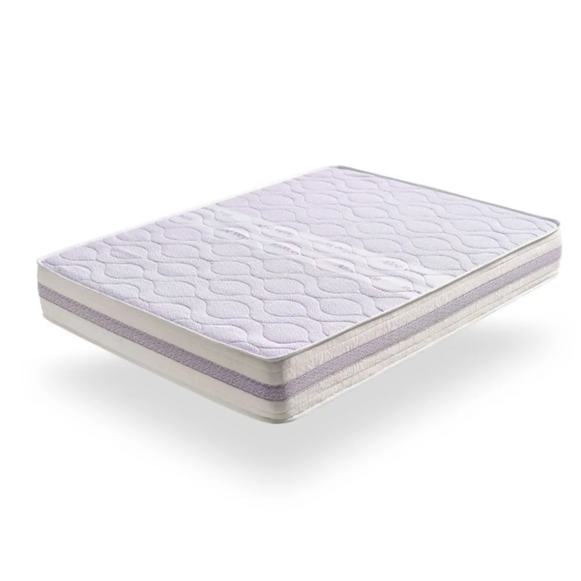 Colchón Dream Aloe Vera Matris viscoelástica núcleo High Density HR morado