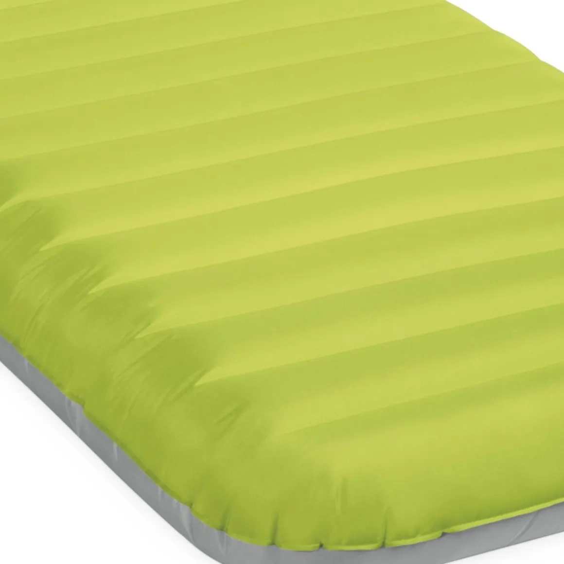Colchón hinchable Intex TPU Camping Mat individual hinchador USB verde 17x76x191 cm