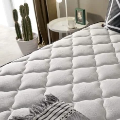 Colchón Luxury Biotherapy Matris viscoelástica núcleo Biotherapy HR microcápsulas de cera de abeja natural blanco