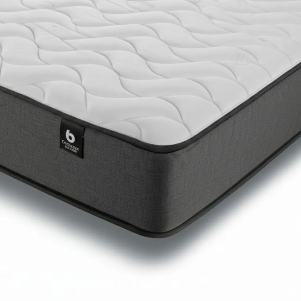 Colchón Reset Obi espumación premium CoolFoam ThermoFusion + viscoelástica gris 24 cm
