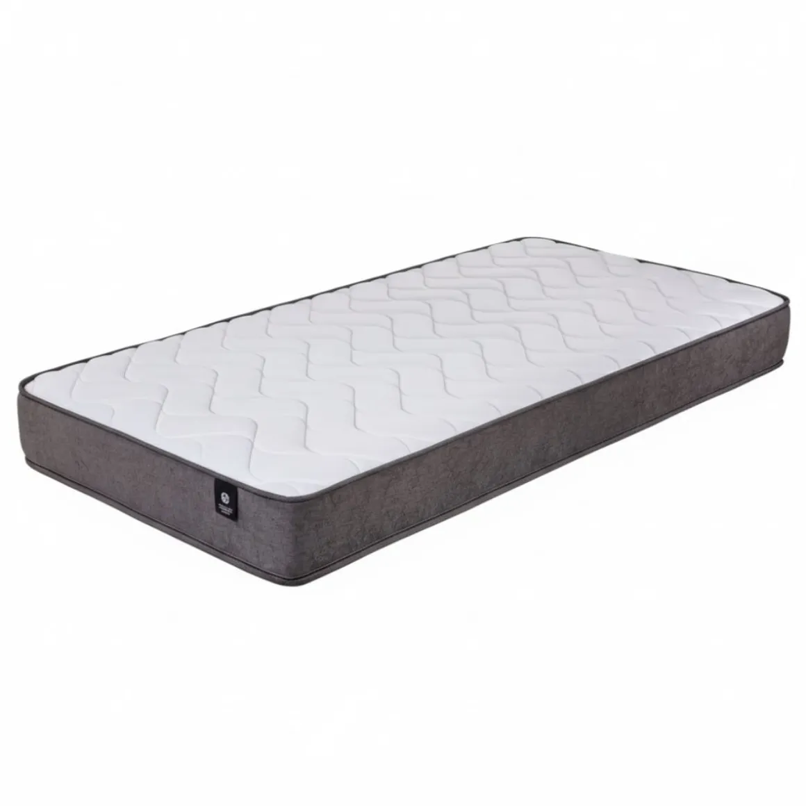 Colchón Reset Obi espumación premium CoolFoam ThermoFusion + viscoelástica gris 24 cm