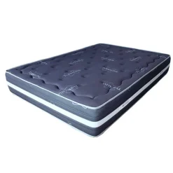 Colchón Turmalina Grey Matris espuma visco núcleo HR gris