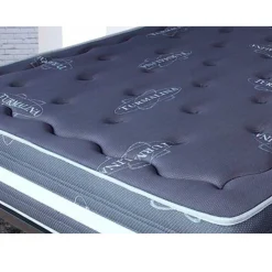 Colchón Turmalina Grey Matris espuma visco núcleo HR gris