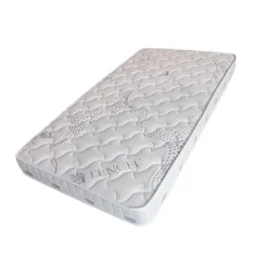 Colchón visco Cuna Tencel núcleo HR Extra Suave blanco 12 cm
