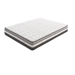 Colchón visco Luxury Memory Gel Premium media/alta visco gel + supersoft blanco 30 cm