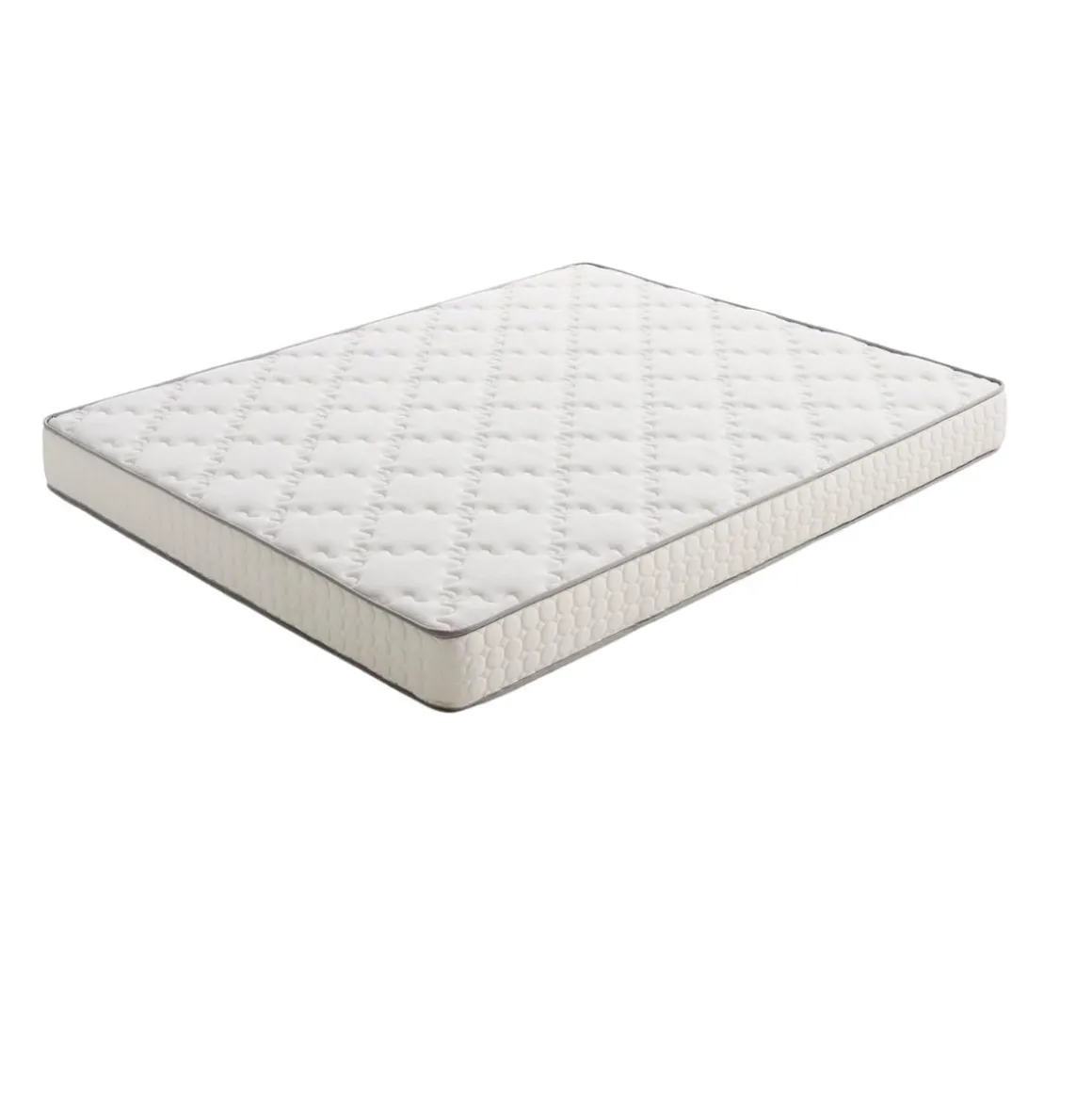 Colchón visco Luxury Nature Confort media/alta viscosoft + fibras naturales blanco 19 cm