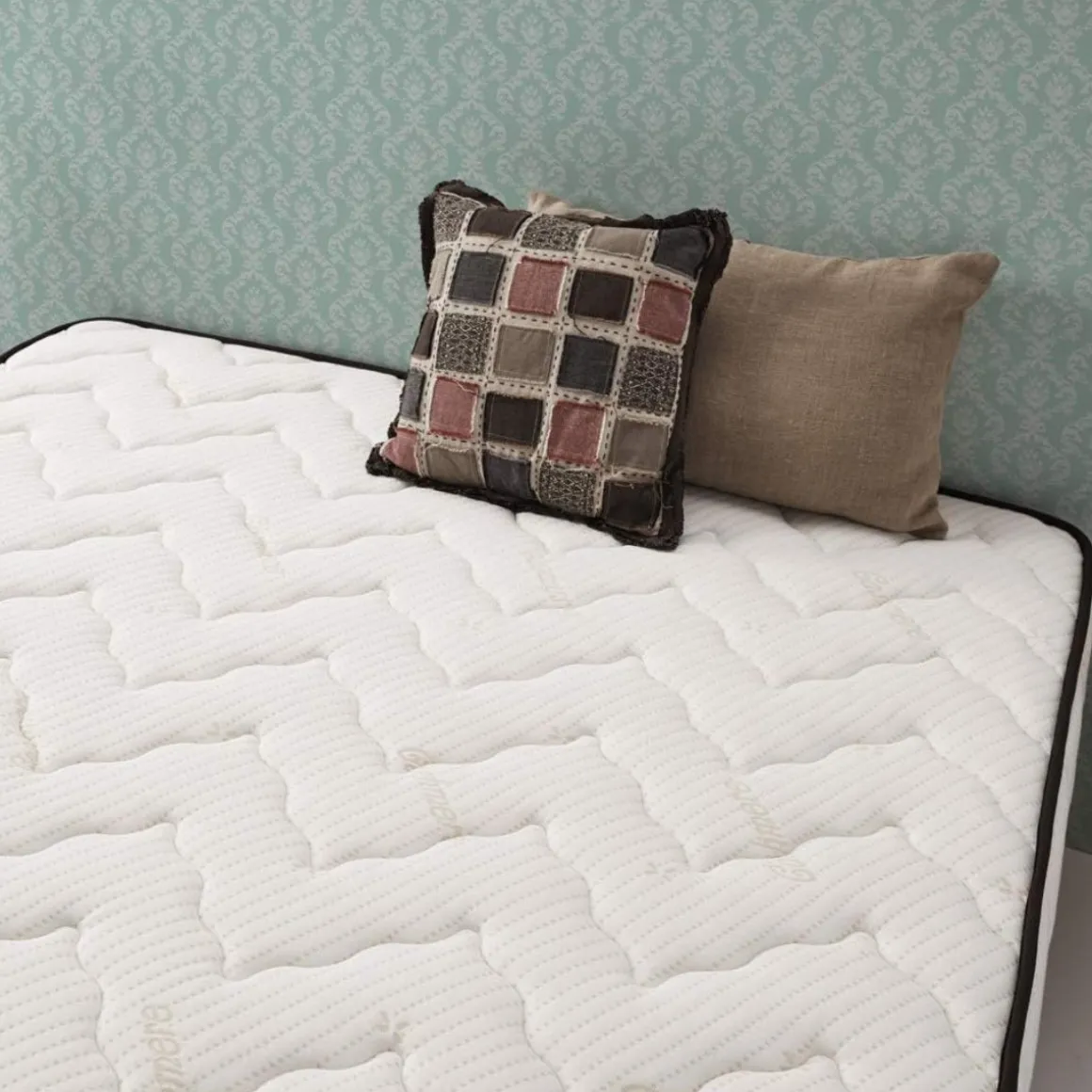 Colchón viscoelástico Cashmere Confort núcleo Eco Sense HR blanco 15 cm