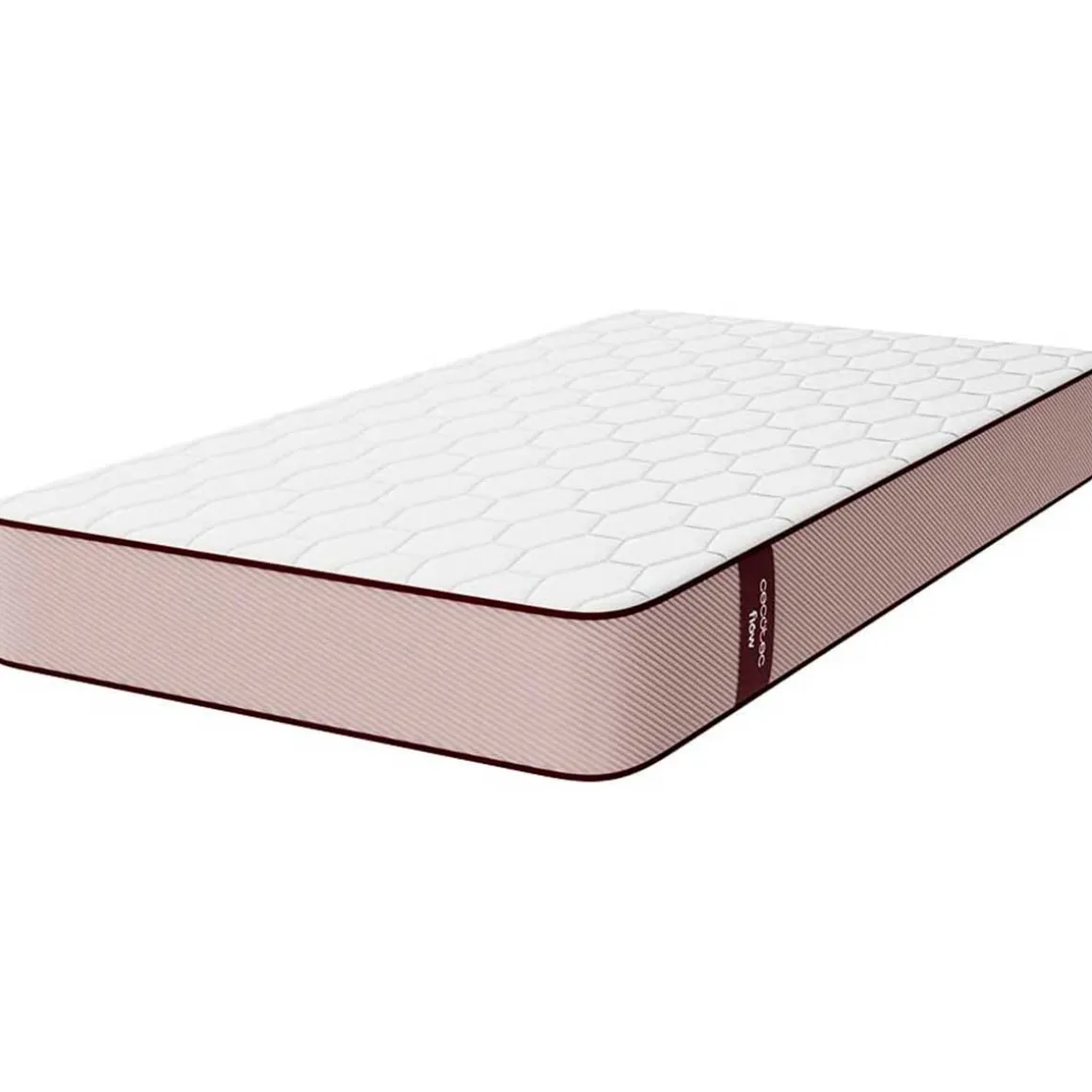 Colchón viscoelástico Cecotec Colchón Flow PureVital 1900 doble cara blanco 21 cm