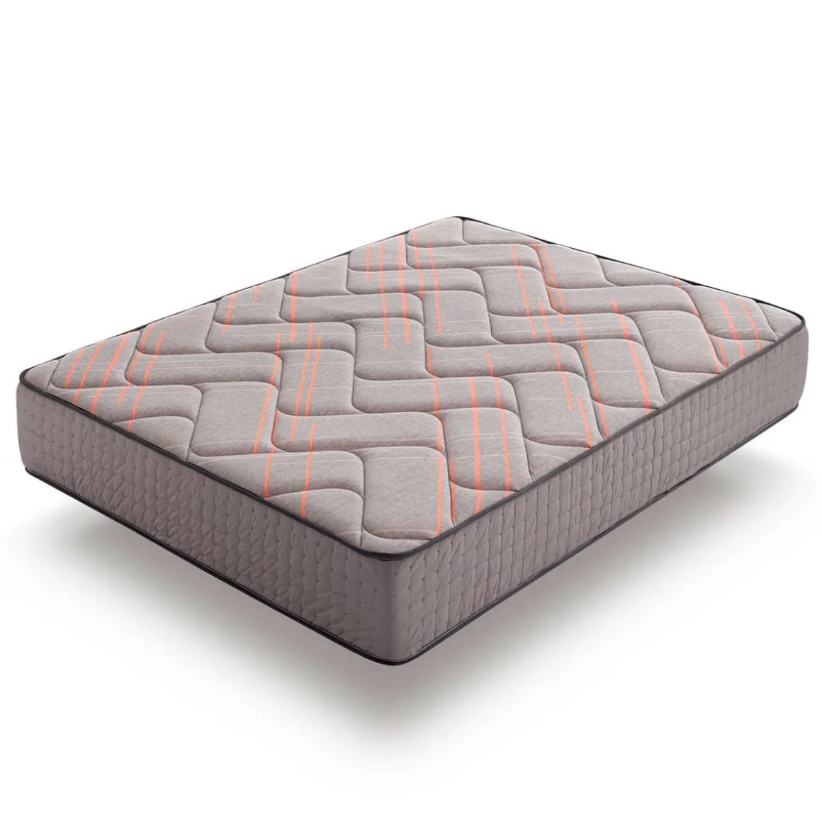 Colchón viscoelástico Grafeno Palace núcleo Bio Confort Plus gris 29 cm
