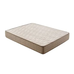 Colchón viscoelástico Tencel núcleo micropartículas de carbono beige 20 cm